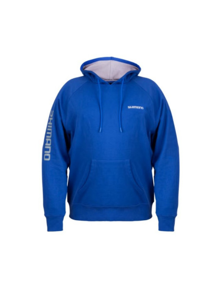 Shimano Pull Over Hoodie Cor:Blue Tam. L